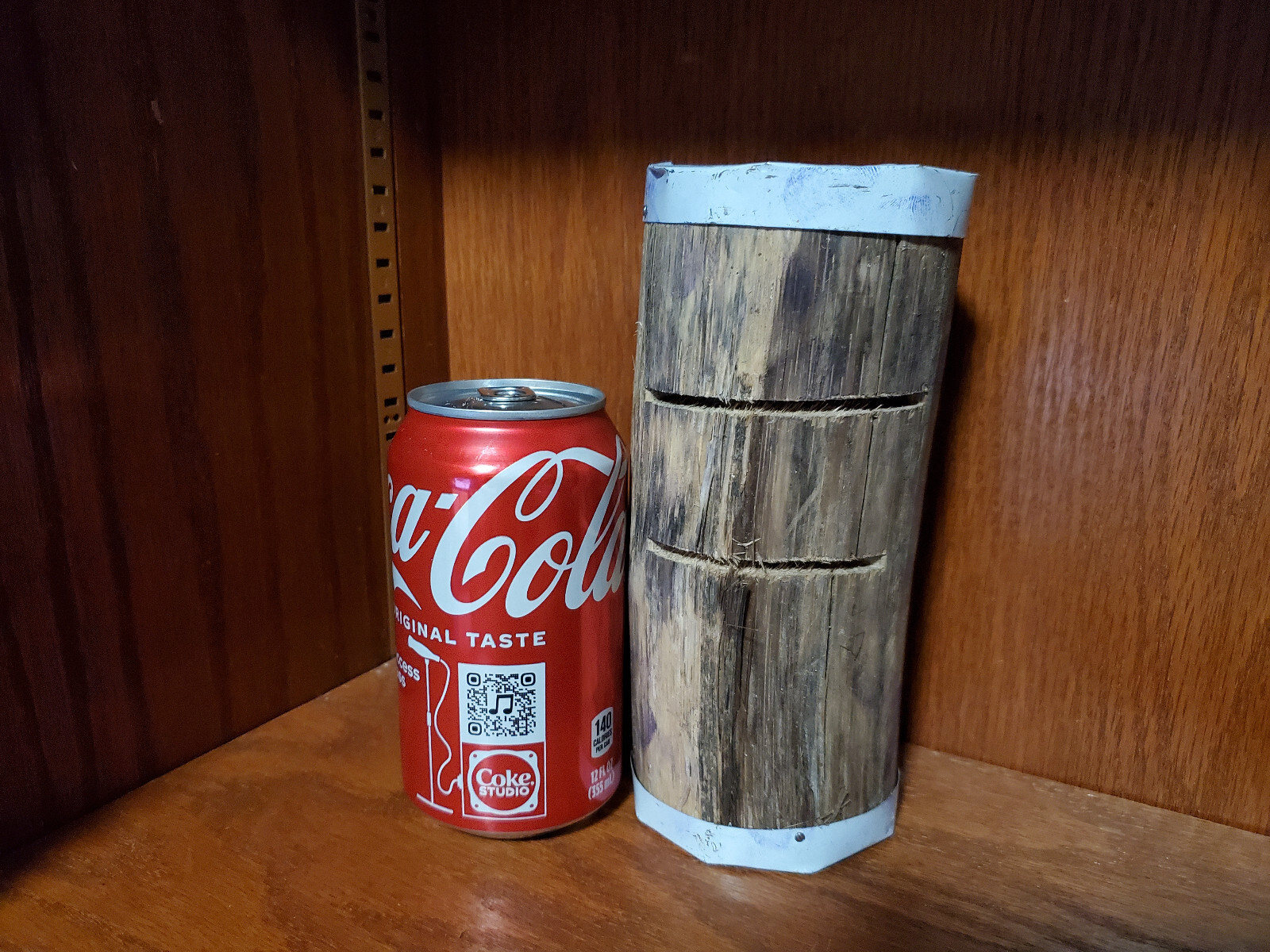 Parakeet Natural Wood Log Nest Chew Toy