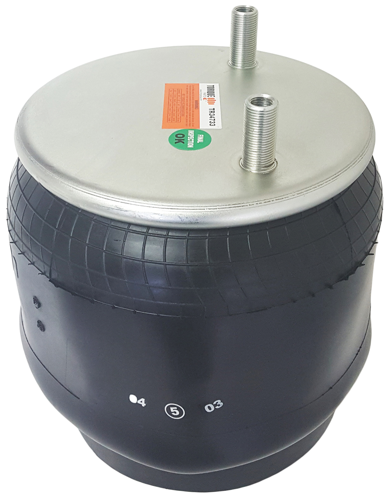 Set of 4 Torque Rolling Lobe Air Spring (Replaces HENDRICKSON C-34733, S-34733)