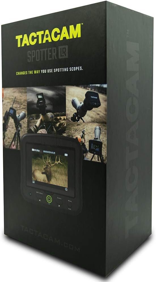 TACTACAM Spotter LR with 4K View and Recording for Spotting Scopes (Spotter LR)