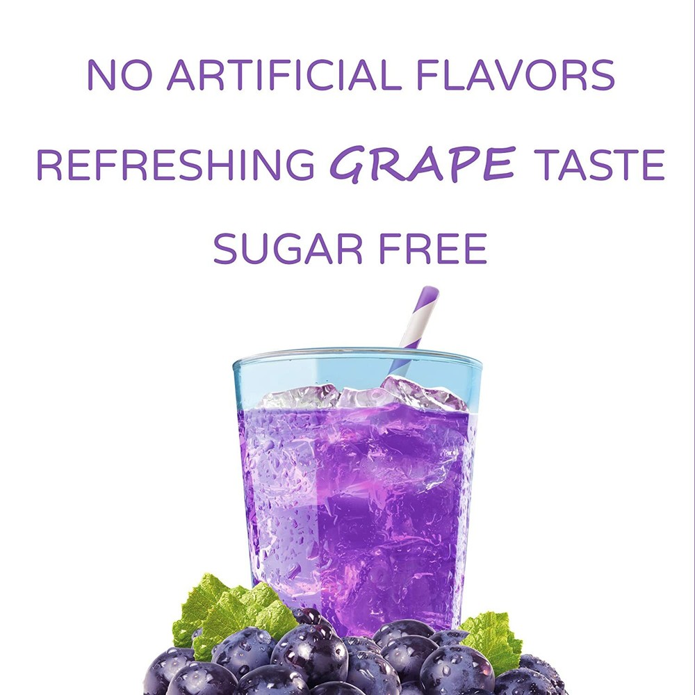 Crystal Light with Caffeine Grape Flavor - On The Go packets 10 Count- 2 Boxes