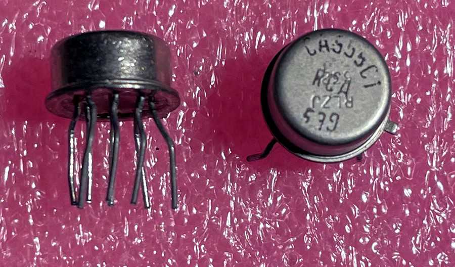 RCA CA555CT 555 Timer  - NOS