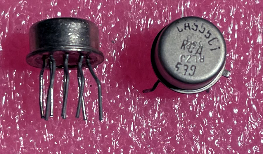 RCA CA555CT 555 Timer - NOS