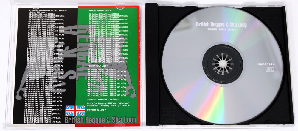 Kaeru Cafe White Loop 1 British Reggae & Ska Sample/Sound Library/Sampling CD