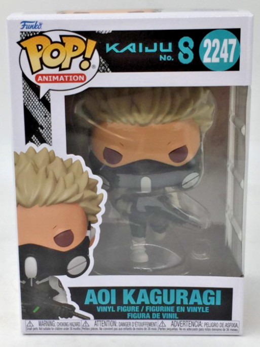 Funko Pop! Animation Kaiju No 8 Aoi Kaguragi #2247 With Pop Protector