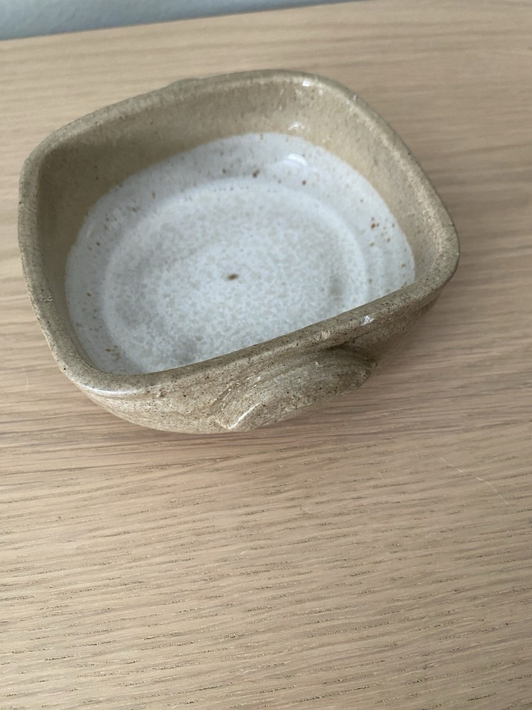Devica Gres de Viana Portuguese Studio Art Pottery Bake Dish Stamped Small