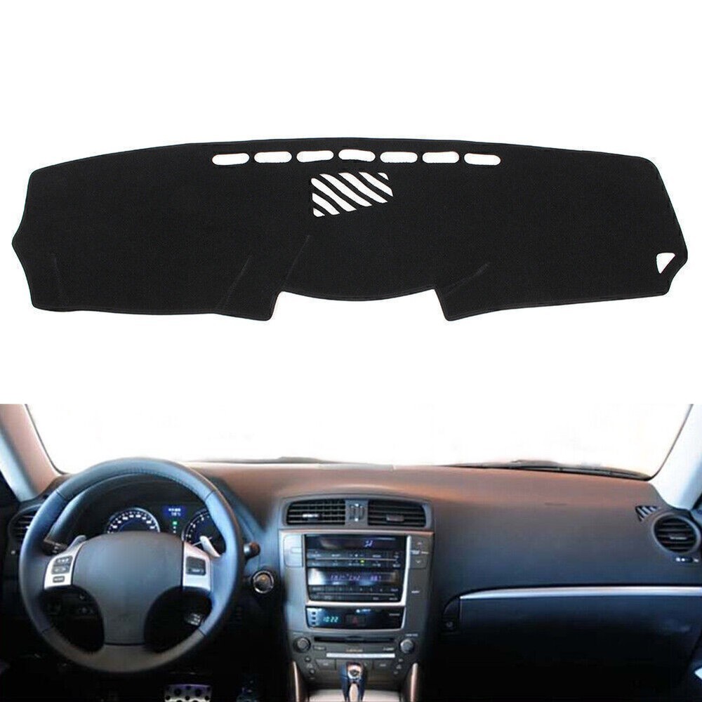 For Lexus IS 250 350 2006-2013 2012 2011 Car Front Dash Mat Dashboard Cover LHD