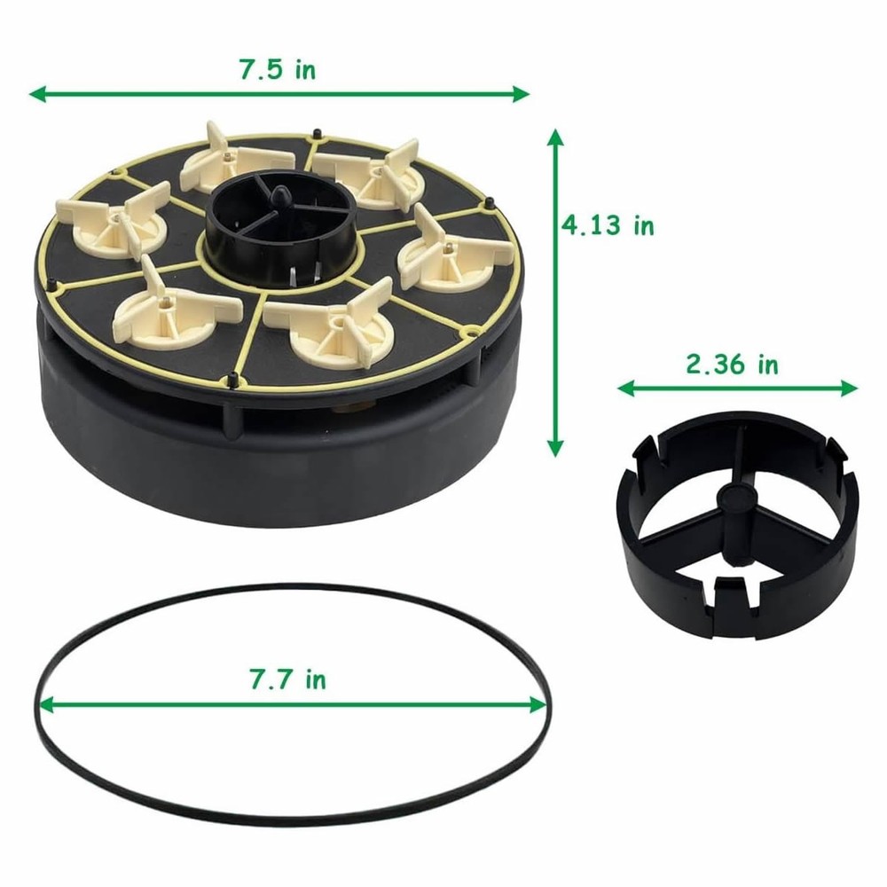 004302440800 6-Port Module Water Valve Replace For Paramount Valve Shell O-Ring