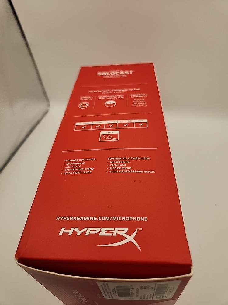 HyperX Solocast USB Microphone For PC, PS4, PS5 And MAC.