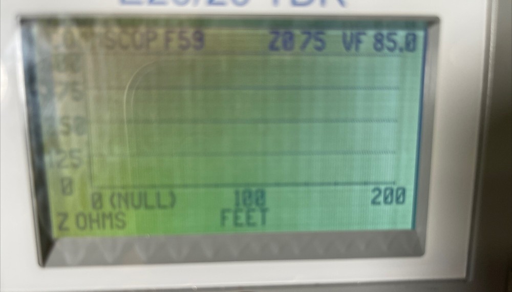 AEA E20/20F Network TDR with CATV Option (6021-5041) (Tool Only)