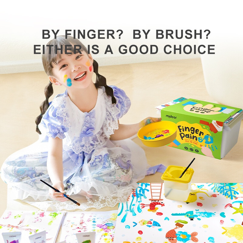 Mideer Finger Paint All-in-one Set