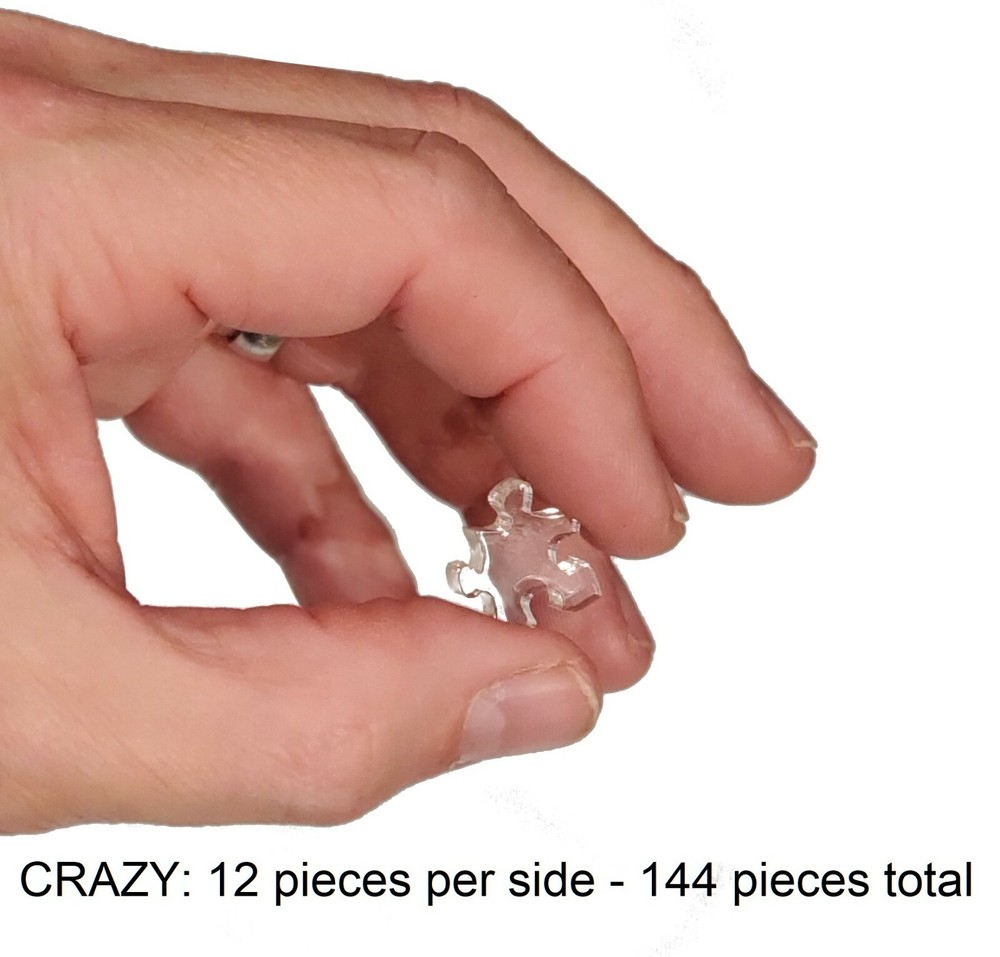 Puzzle Impossible - the CLEAR JIGSAW PUZZLE that started the WORLDWIDE CRAZE!