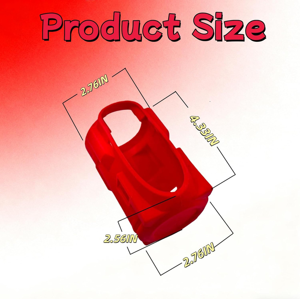 Protective Rubber Boot Cover for M12 Stubby Impact Wrench Tool
