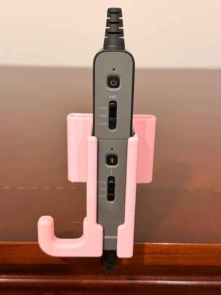 Bose Proflight Headset and Controller holder mount for Airbus