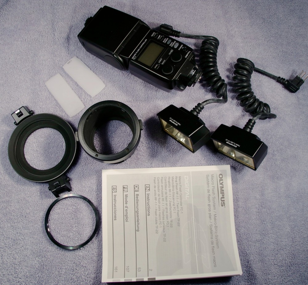 Olympus TR-22 complete kit with 72-67 adapter ring.