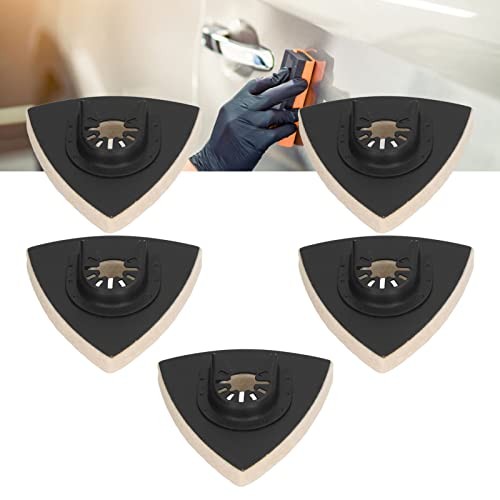 5PCS Triangular Wool Polishing Pad - Oscillating Polishing Tool