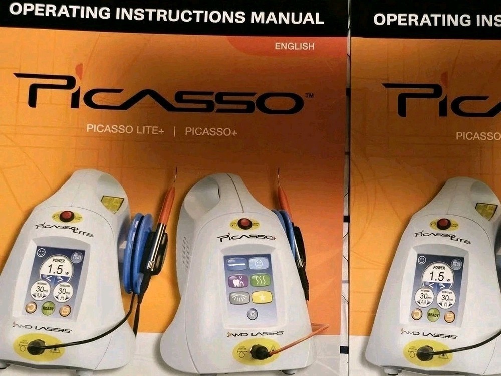 PICASSO AMD LASERS OPERATING  MANUAL 2 PACK