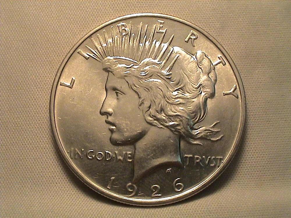 1926-D Peace Silver Dollar