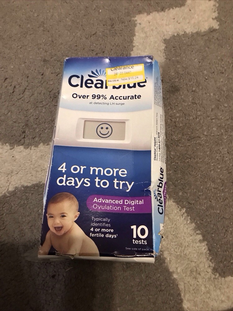 Clearblue Advanced Digital Ovulation Test 10 Count 1/27