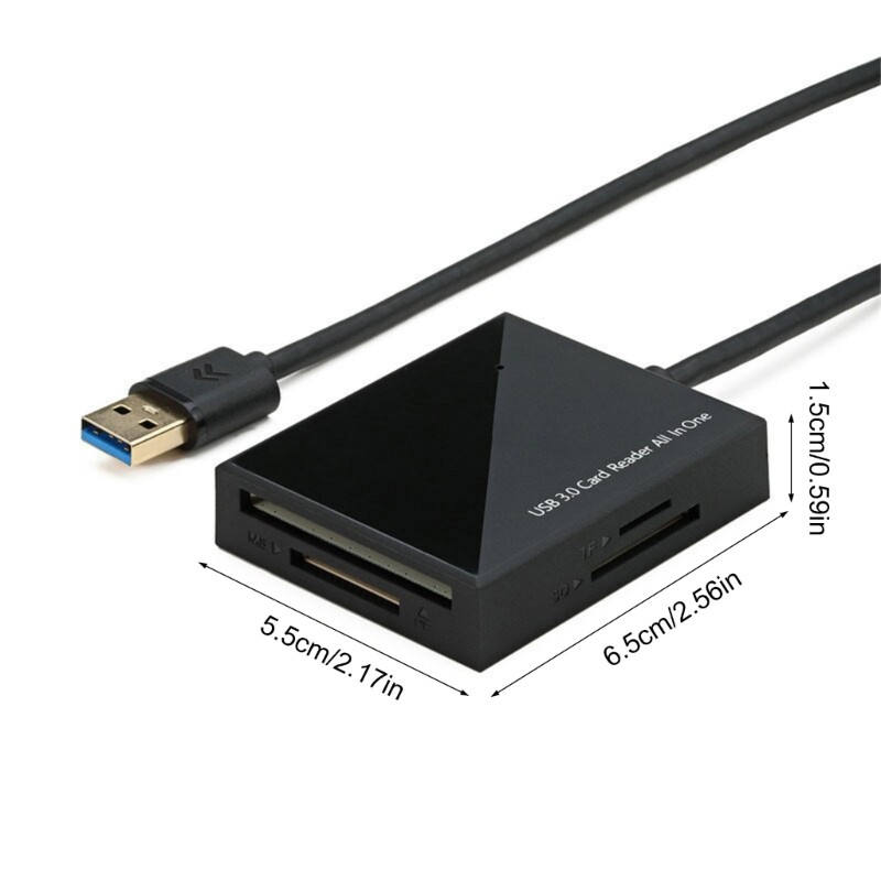 USB3.0 to MS Card Reader MS Card Adapter Memory Card Reader Fast Data Transfer