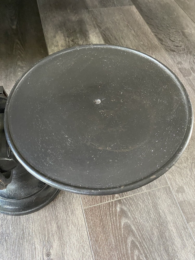 Antique Balance Scale Cast Iron Black