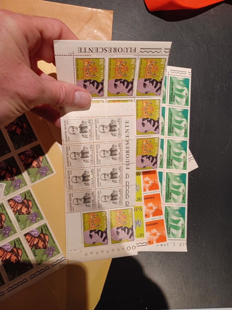 Vatican stamp assortment of blocks plate blocks, sheets, partials, mint