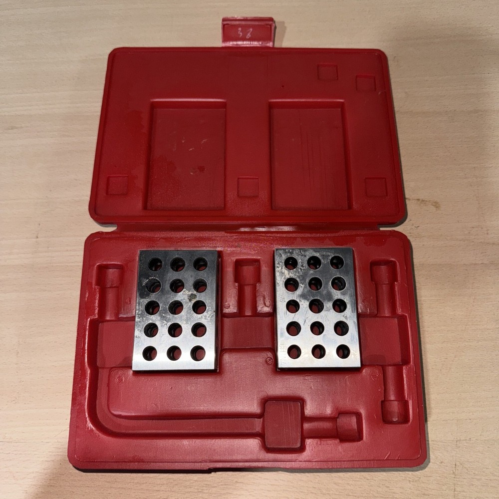 🇺🇸PROCHECK Precision 1-2-3 Block Set with Plastic Case NM52PR123