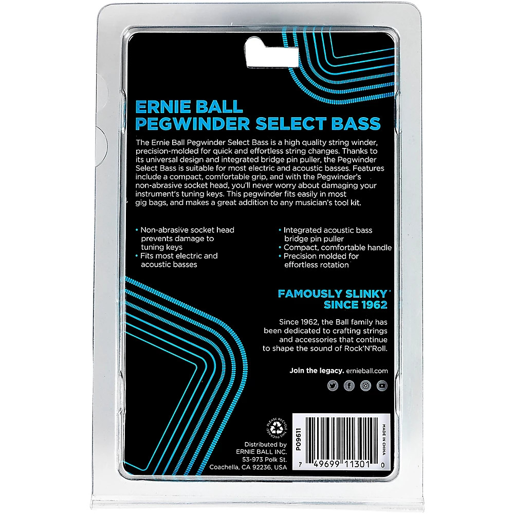 Ernie Ball Pegwinder Select Bass