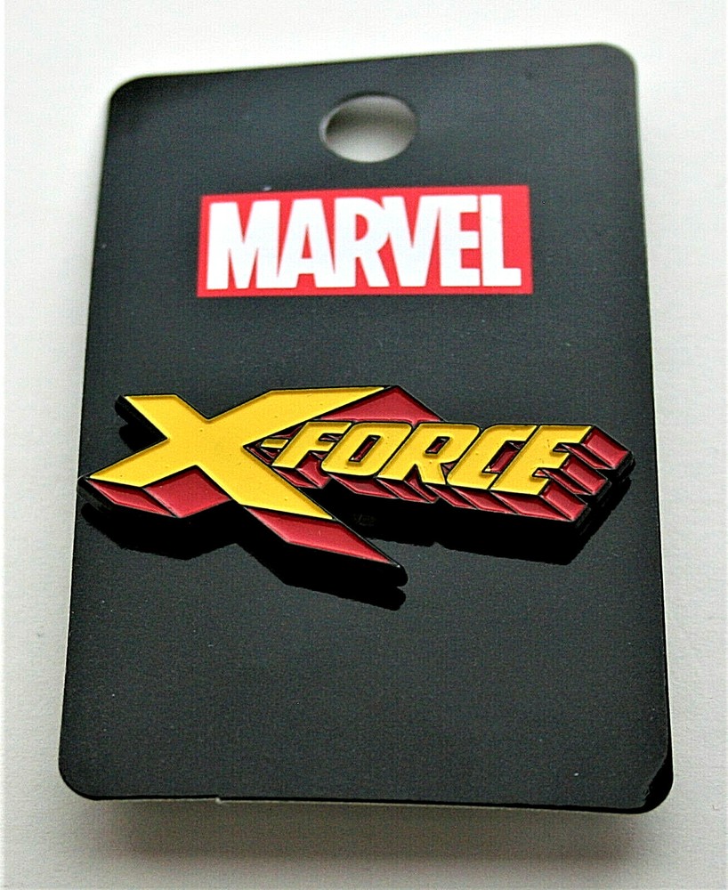 Marvel Comics Heroes X-Force Logo Lapel Pin New MOC