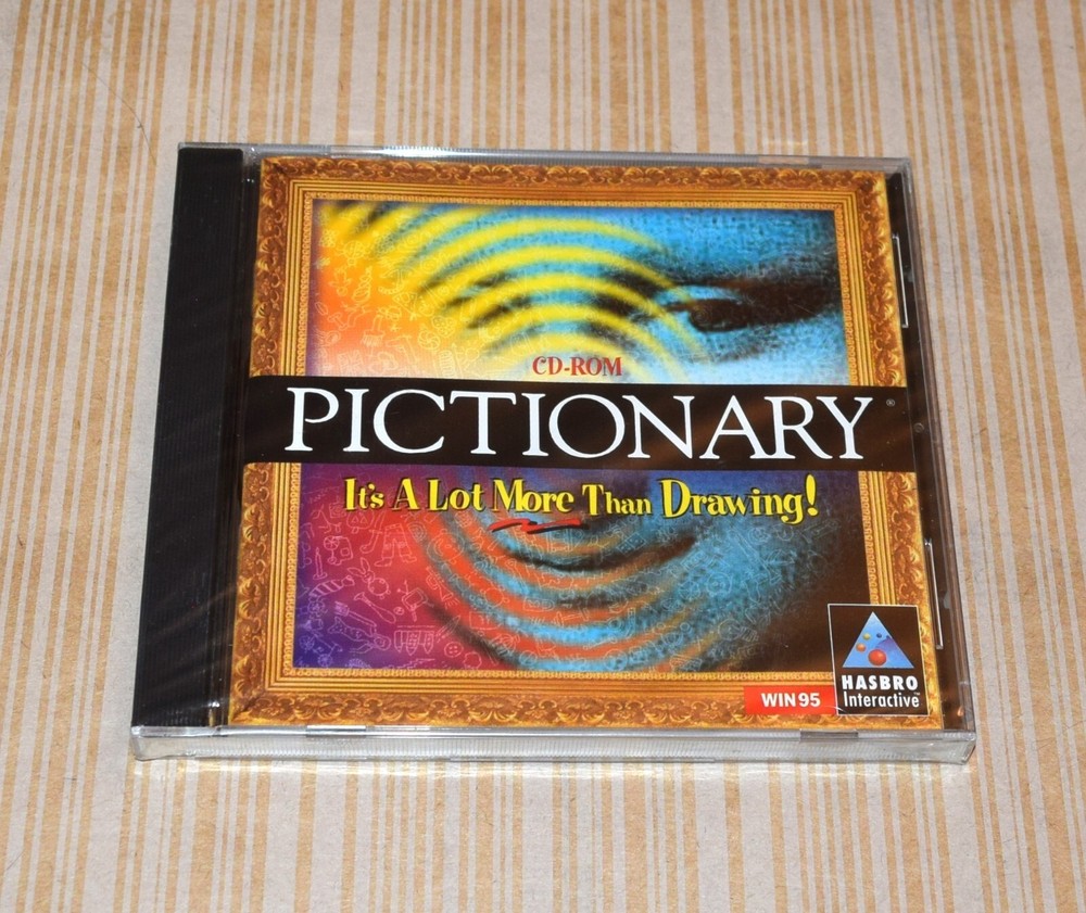 Pictionary PC CD ROM Windows 95 B472 New Sealed