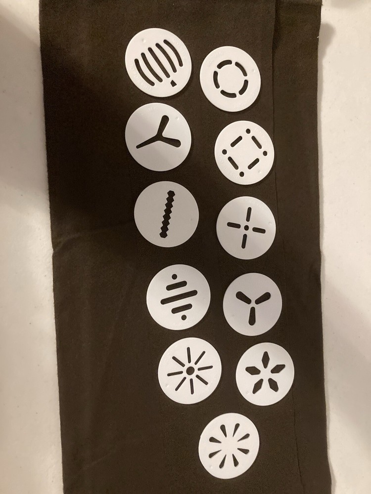 Spritz Disc Replacement Parts Plastic