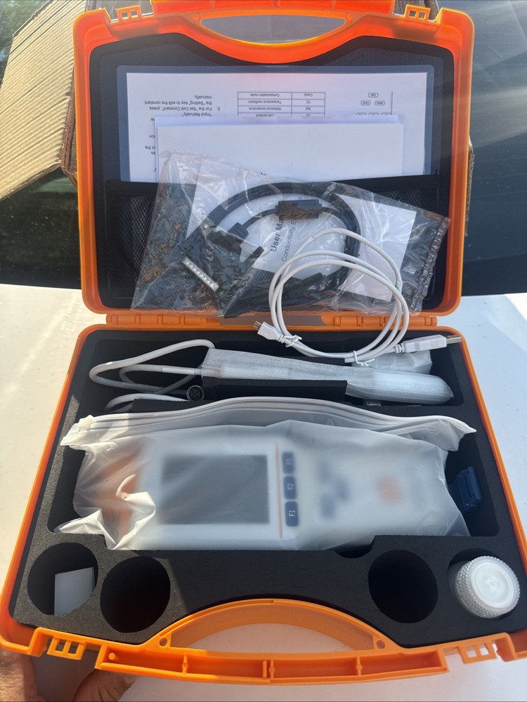Portable Lab Conductivity Meter,Containing Conductivity,TDS,Salinity,Temp EC310F