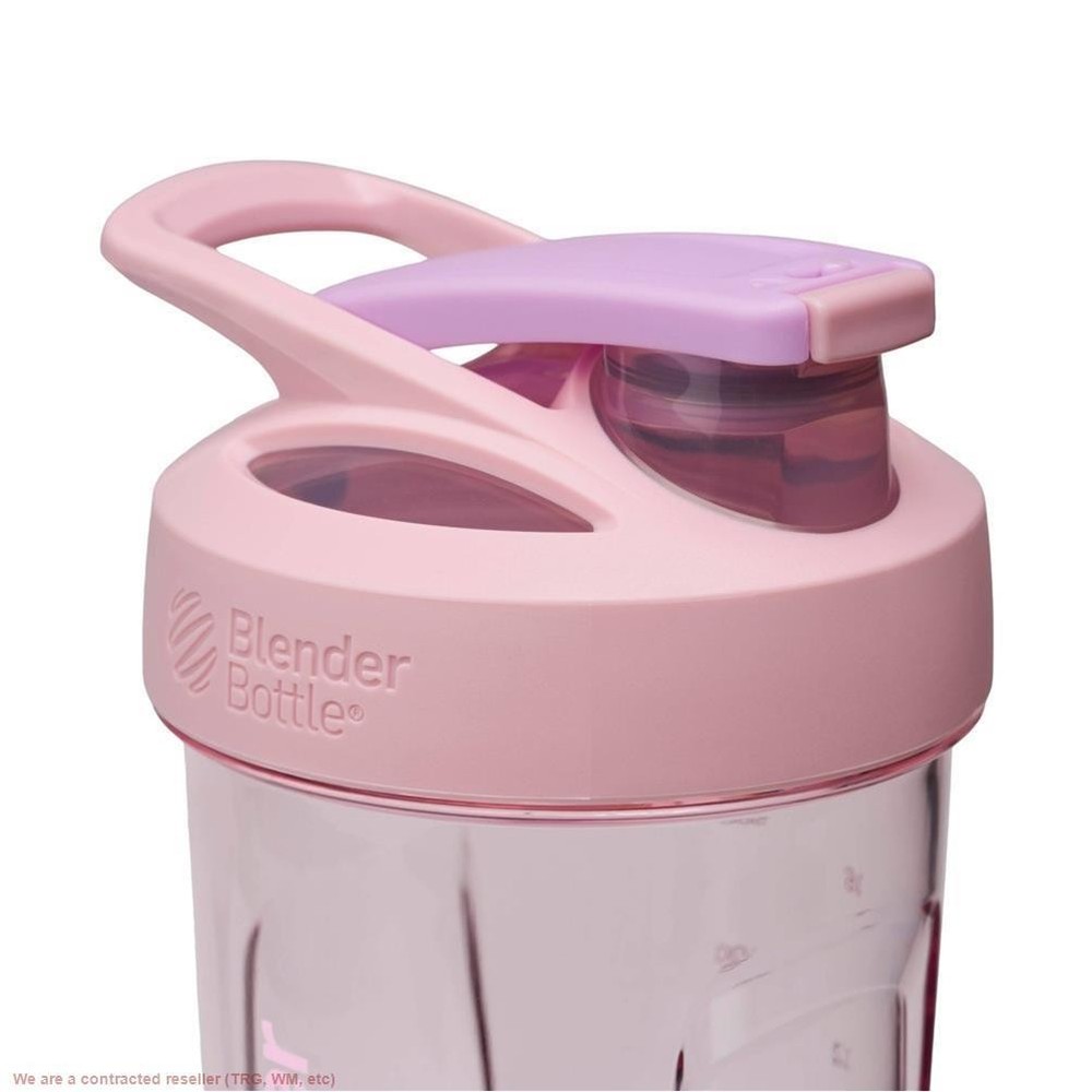 BlenderBottle 24oz Plastic Strada Tritian Water Bottle - Pink