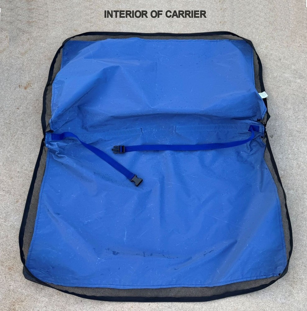 Western Saddle Blanket Protective Carrier - Oversized - Royal Blue