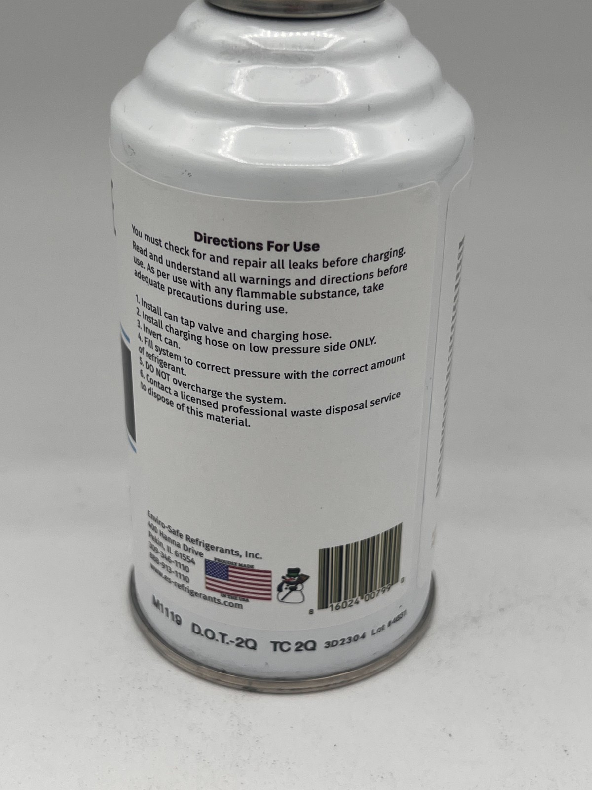 R600a Refrigerant – 99.7% High-Purity Isobutane | EPA-Approved, 1 can, gauge,tap