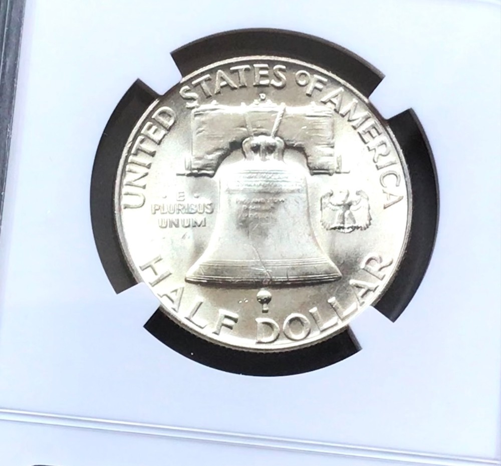 1950D Franklin NGC MS65FBL
