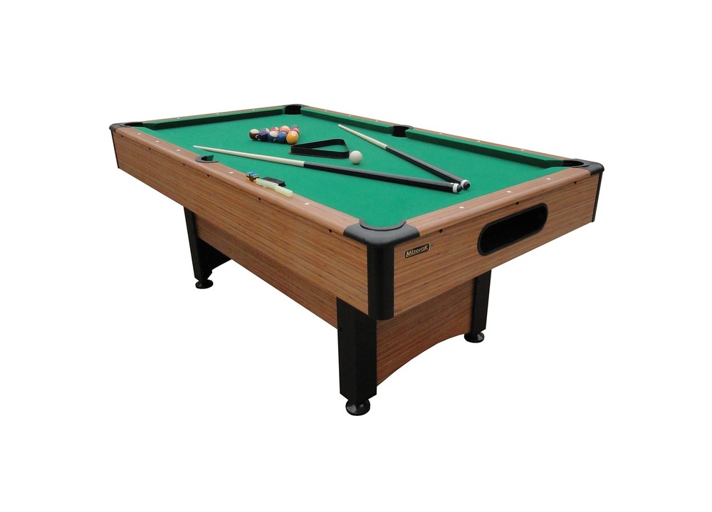 Mizerak Dynasty Space Saver 6.5' Billiard Table with Leg Levelers, Automatic ...