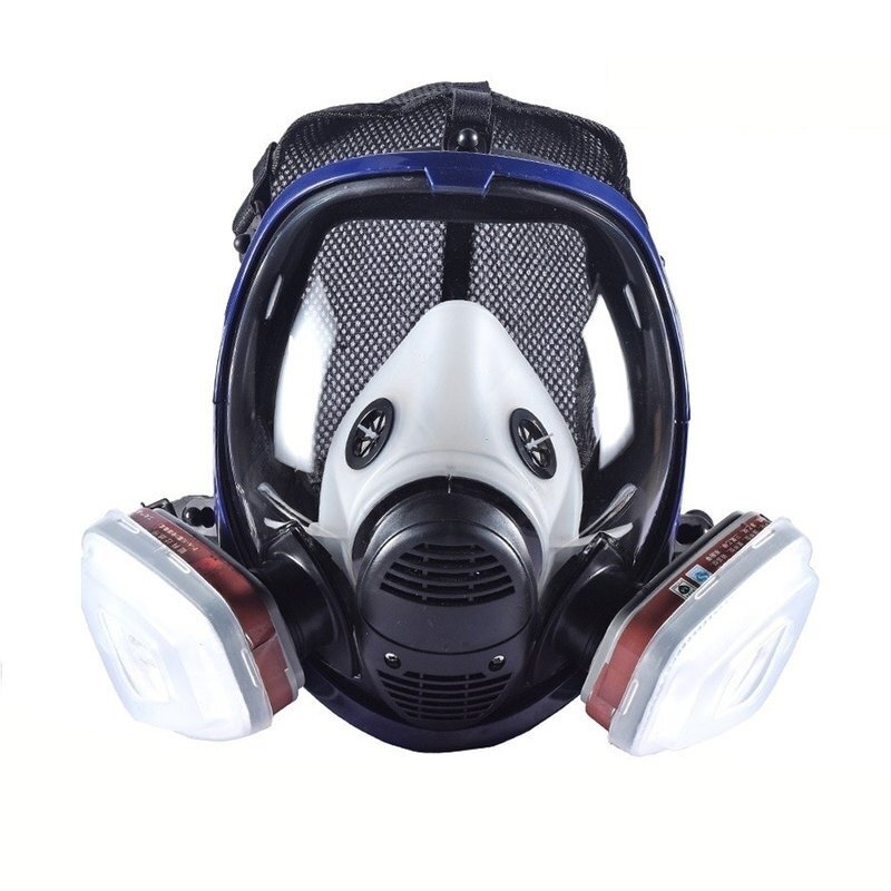 Large Respirator Gas Mask 15 in 1 Full Face Spraying Painting For 6800 Facepiece