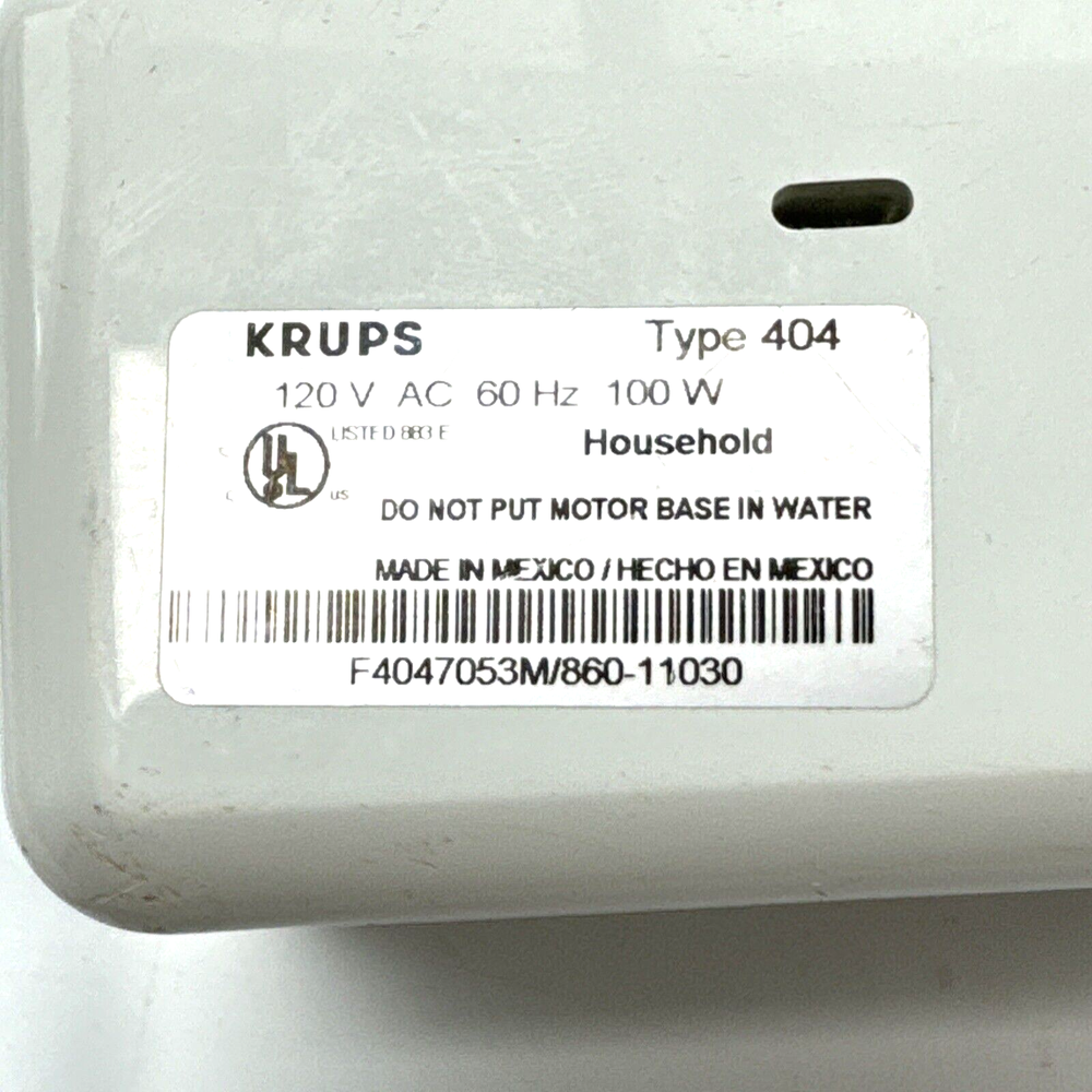 KRUPS Model 404 Open Master Bladeless Electric Can Opener TESTED!