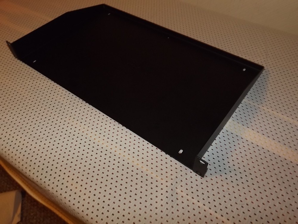 1U 10.5 Inch Deep Solid Component Rack Shelf
