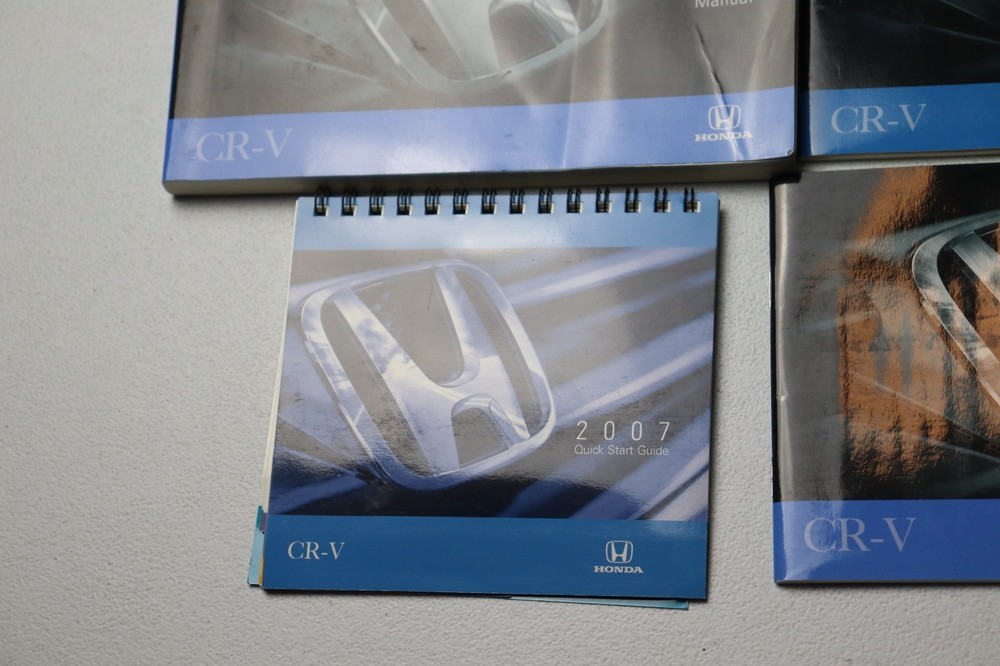 2007 07 Honda CRV CR-V Owners Manual User Guide Operator Book & Quick Guide OEM