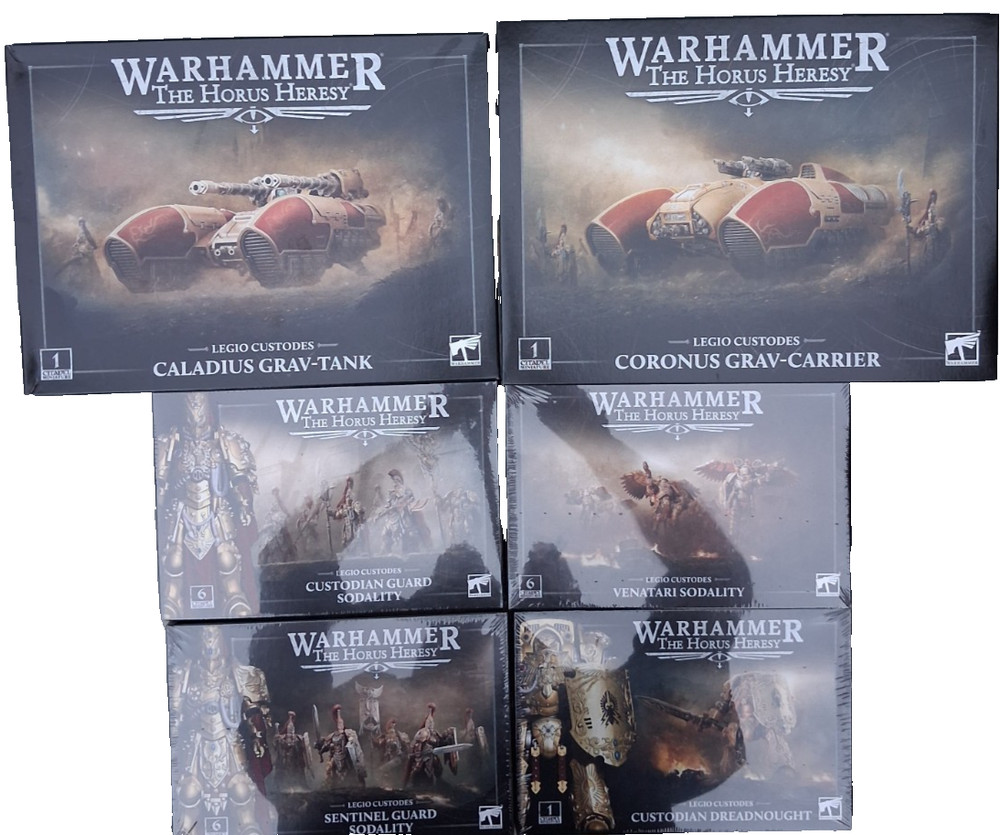 Custodes Army Venatari Caladius Coronus Contemptor Warhammer Heresy