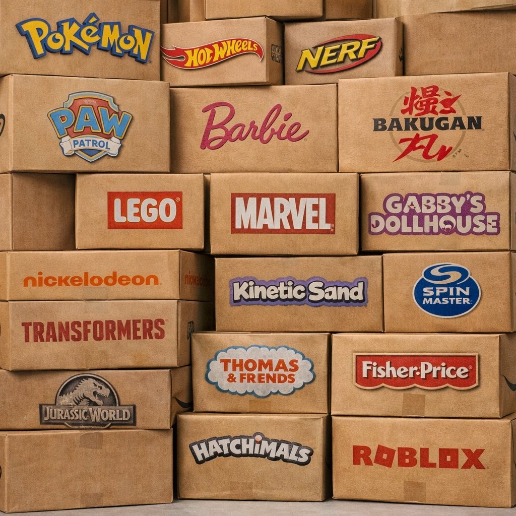 Mystery Box Jam Packed Full of Brand Name Toys | Over $300 Retail in Huge Box!