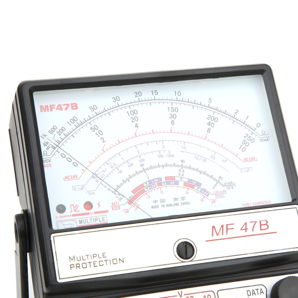 MF47B Digital Screen Multimeter AC DC Voltage Current Detector