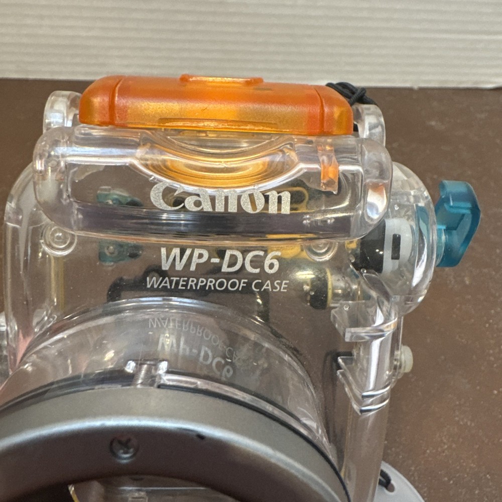 Canon WP-DC6 Underwater WaterProof Case Untested