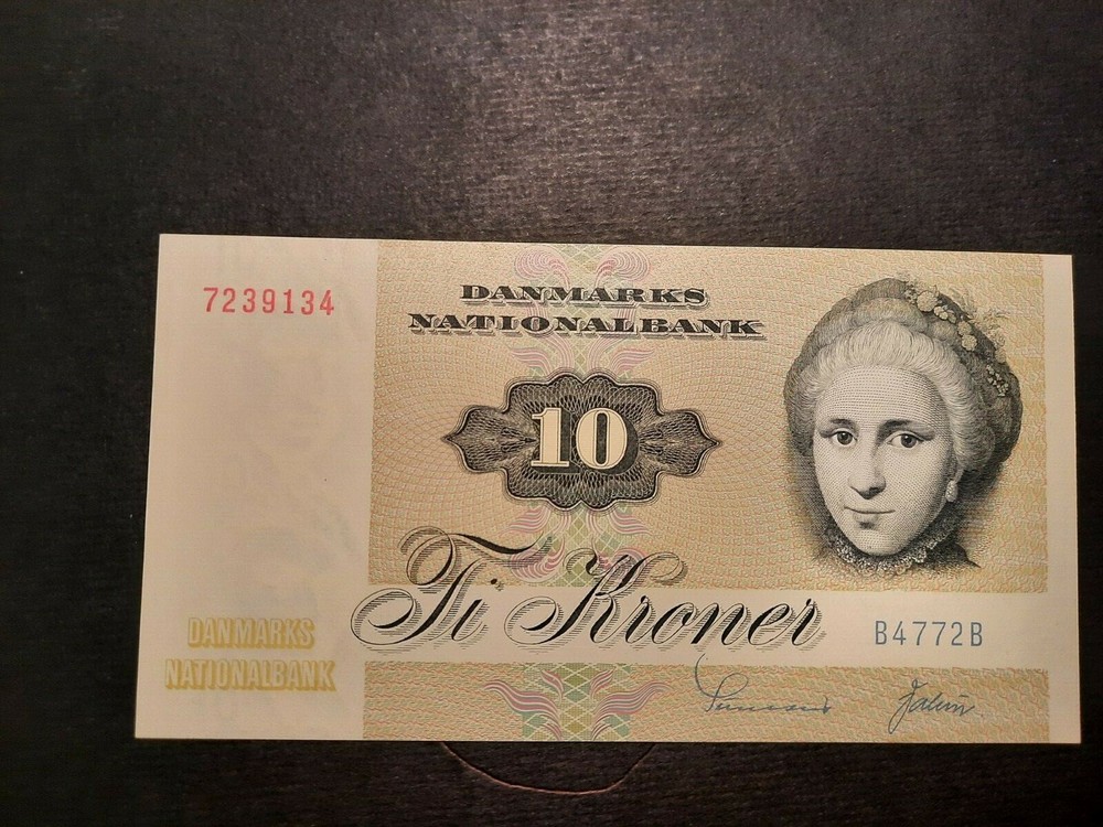 DENMARK 10 KRONER 1972