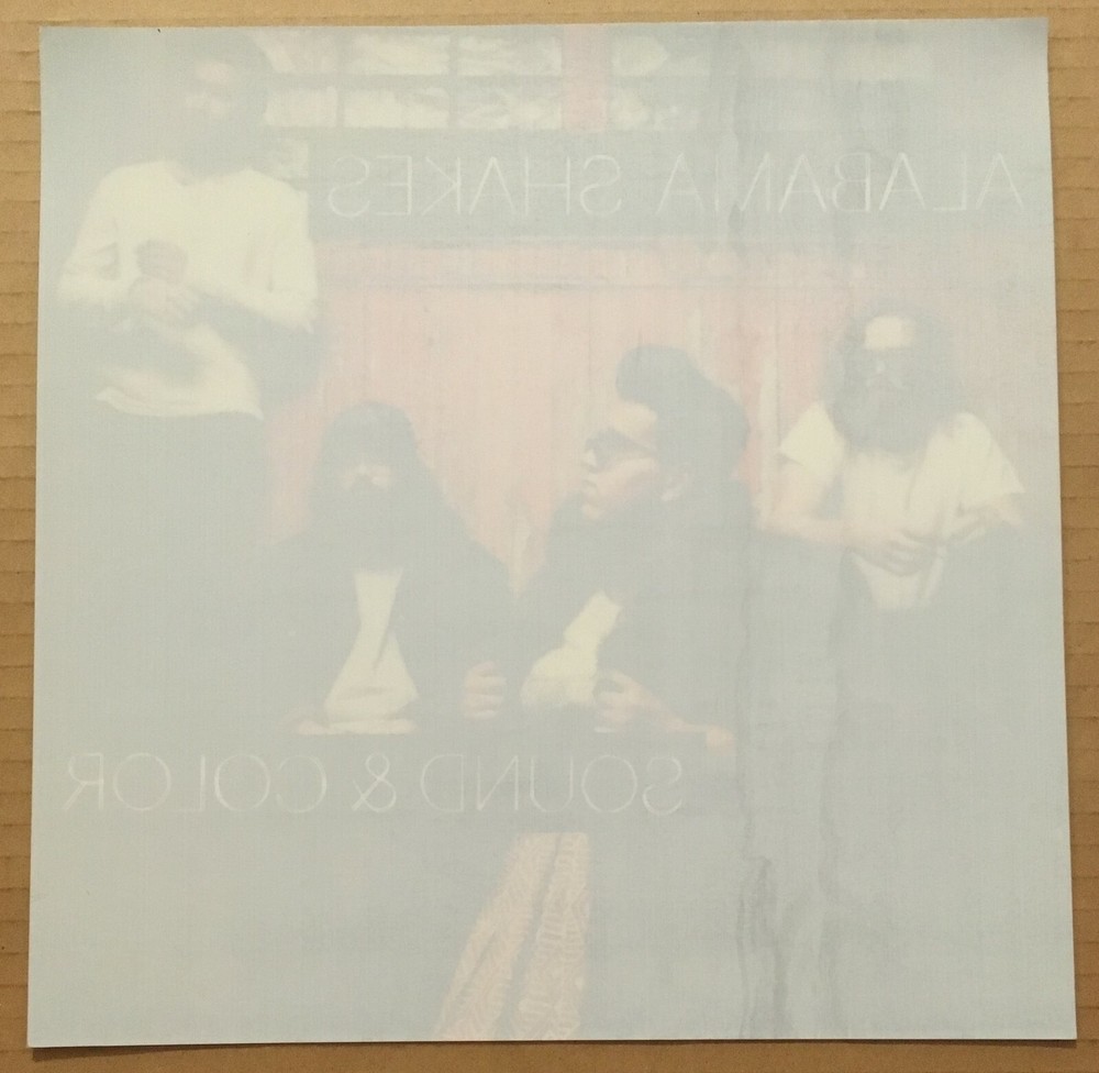 ALABAMA SHAKES Rare VINTAGE 2015 PROMO WINDOW STATIC CLING POSTER for Sound CD