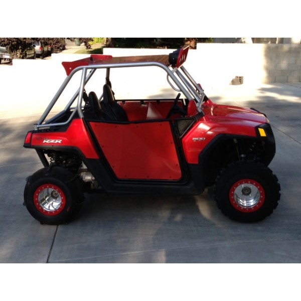 RZR 900 800 570 Polaris Door Red on Black Frame S 800 2008 to 2014 Slam Latch