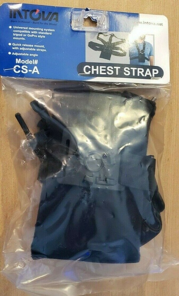 Intova Chest Universal camera mount Strap CS-A. New Sealed