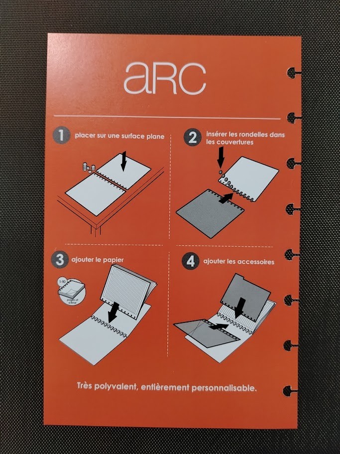 ARC Poly 50051 Cover Set – Customizable Notebook System. Butterfly Design.