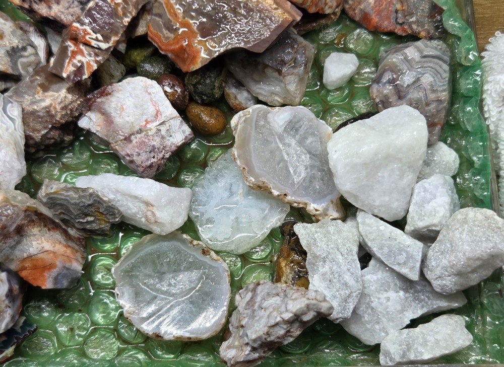 Mix Agate Rough 2 LB Lot - A5